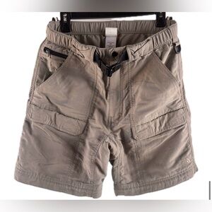 The North Face Khaki Cargo Hiking shorts - Men’s Size S - EUC